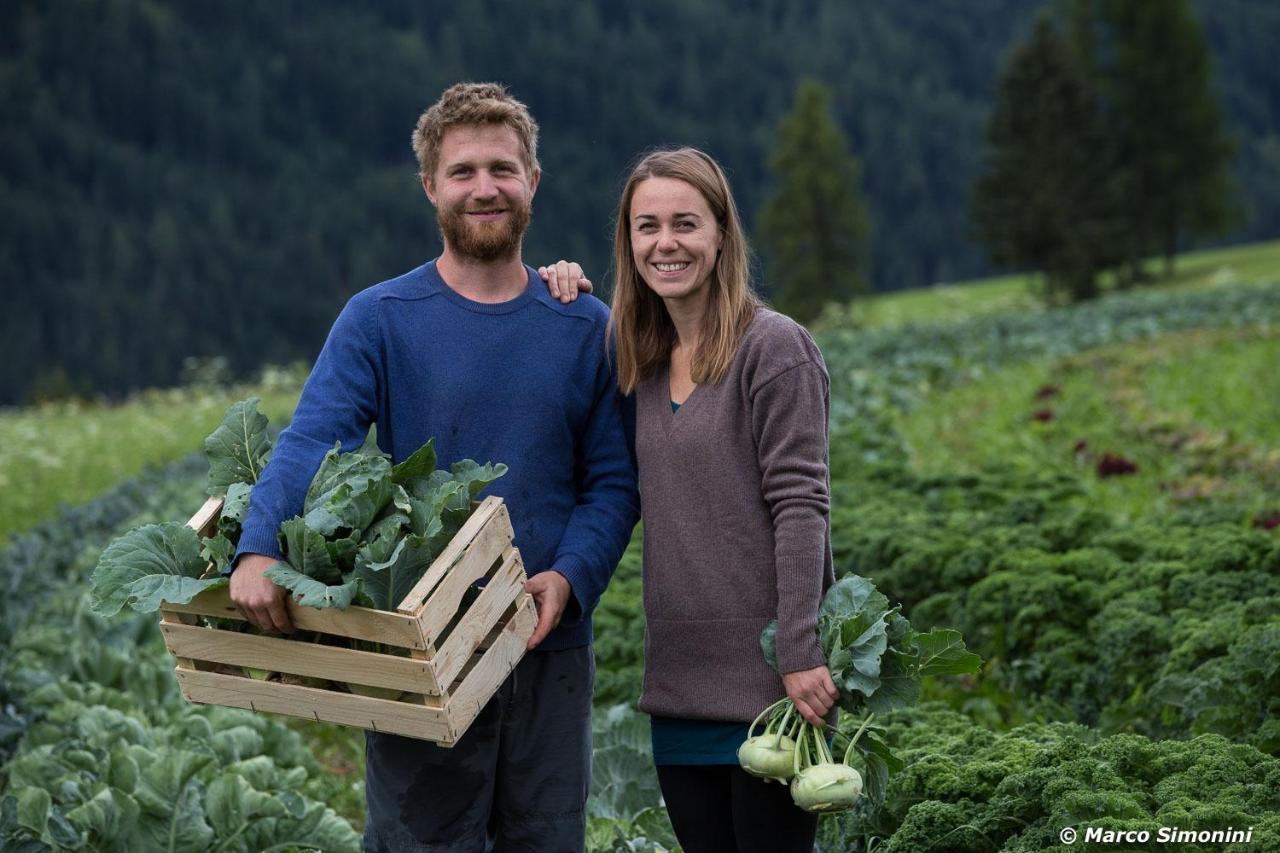 Agriturismo Soreie - Farmstay Vigo di Fassa Bagian luar foto